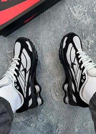 Кросівки nike  shox ride 2 black/grey ✅ кроси кросовки найк