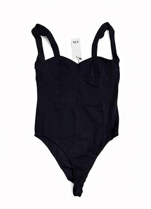 Боді long tall sally нове з біркою чорне розмір 48 lts