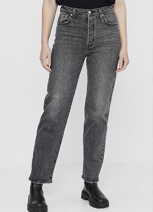 Джинси levis ribcage straight ankle