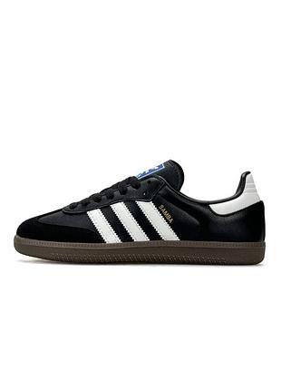 Жіночі кросівки adidas samba og black white