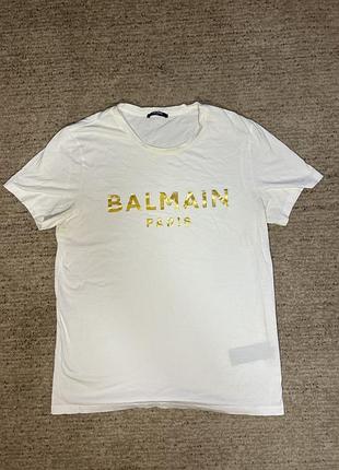 Футболка balmain l big logo