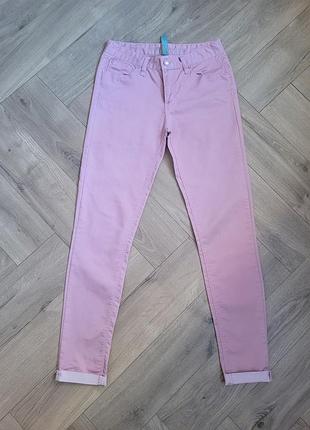 Продам жіночі джинси, скінні, від бренду denim co, p.xs-s, бузковий колір