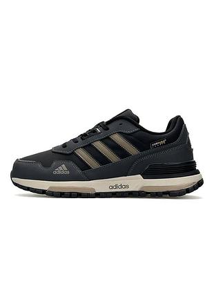 Чоловічі кросівки adidas zx 750 grey black mocco