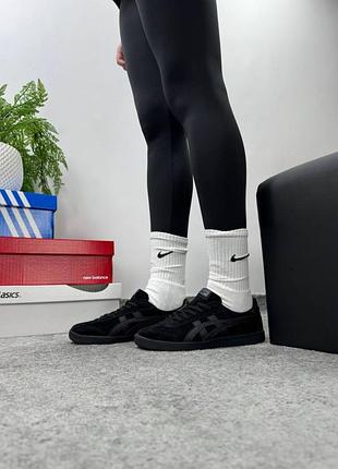 Женские кроссовки asics onitsuka tiger black / smb+ 🔗