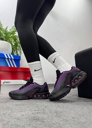 Женские кроссовки nike air max dn black violet / smb+ 🔗