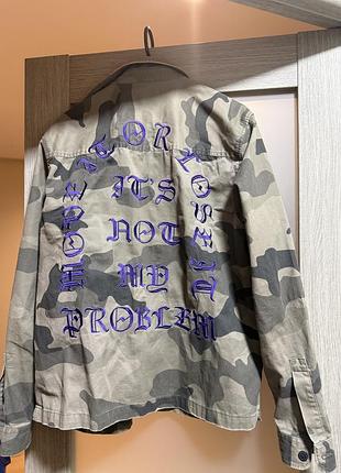 Стильная рубашка h&m