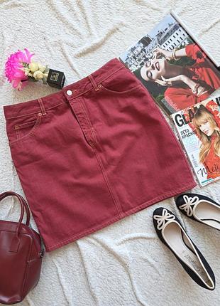 Новая джинсовая юбка topshop