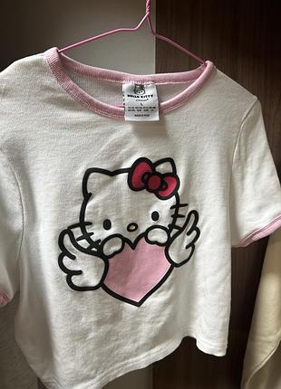 Футболка hello kitty