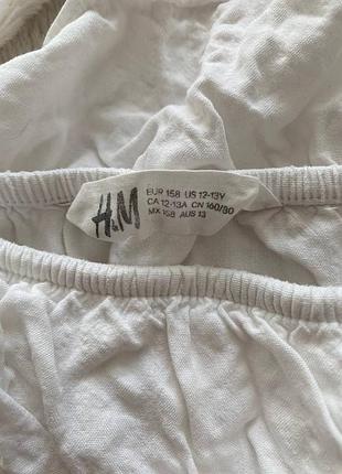 Блуза біла h&m 2