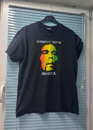 Футболка бавовняна (мерч)  bob marley jamaica