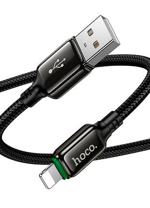 Кабель hoco x127 lightning - usb data cable 12w 1m черный 7