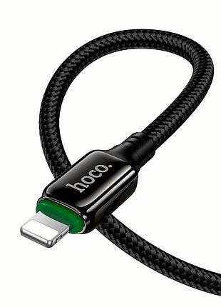 Кабель hoco x127 lightning - usb data cable 12w 1m черный 9
