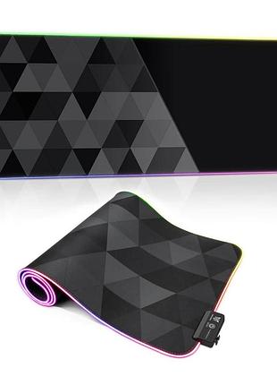 Коврик для мышки onikuma gaming mouse pad rgb mp006 (g6)|800*300*4mm|
