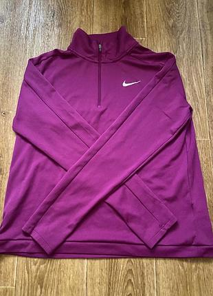 Спортивна кофта, олімпійка nike dry fit фіолетова