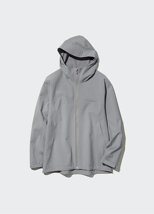 Водовідштовхувальна і вітрозахисна парка uniqlo  blocktech 3d cut parka