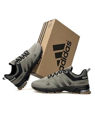 Чоловічі кросівки adidas marathon olive black
