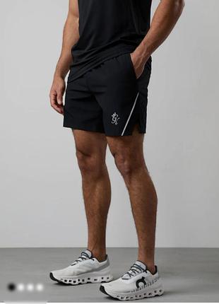 [m-l] шорты gym king black flex 2.0