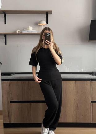 Базовый костюм нежный ангора