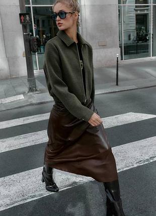 Куртка бомбер zara 5