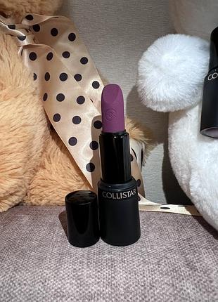 Помада collistar  114 warm mauve rossetto puro