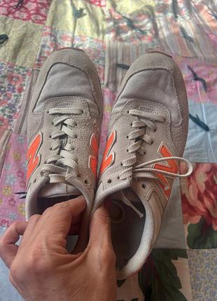 Замшевые кожаные кроссовки new balance оригинал