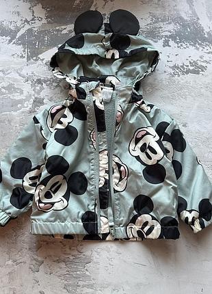 Вітровка з міккі маусом h&m disney