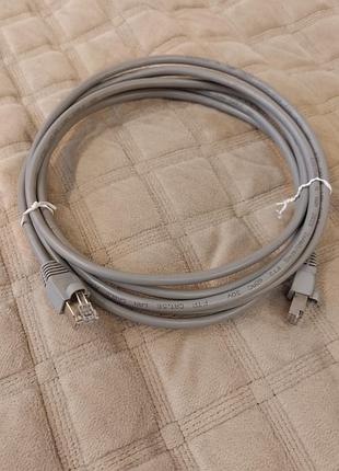 Мережевий кабель ethernet (патч-корд), 3 метри