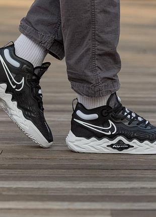 Мужские кроссовки nike air zoom g.t run black\white