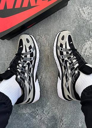 Nike p-6000 light grey/black✅ 3