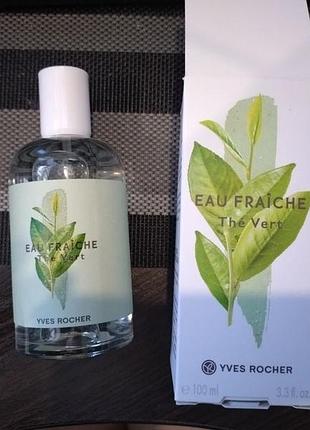 Туалетная вода yves rocher the vert зеленый чай