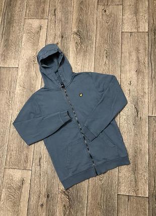 Толстовка lyle&scott оригинальная зип худи кофта