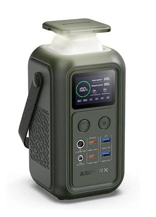 Павербанк ctolity 200w axp200 60000mah 192wh green