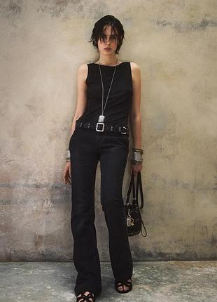 Джинси спеціальна колаборація zara x kate moss і bobby gillespie 6840/096/800 m,  м/l