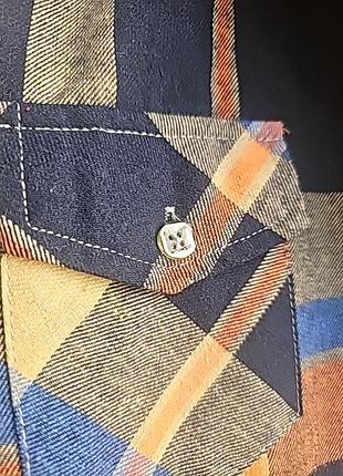 🎁яскрава тепла рубашка на підкладці 5