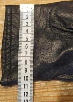 Кожаные перчатки 7