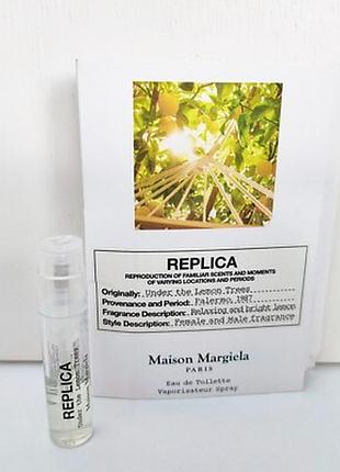 Maison martin margiela under the lemon tree 1.2 мл туалетная вода унисекс