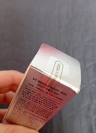 🌵сироватка-бустер для обличчя з мікроголками vt cosmetics - reedle shot 300 - 50ml 6