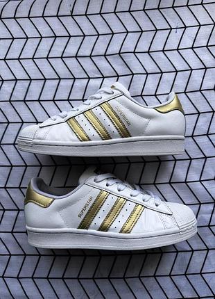 Кеди кросівки adidas superstar gold
