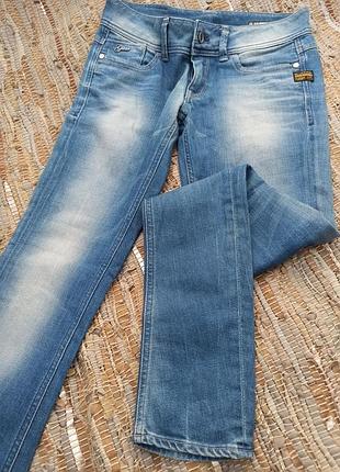 Стрейчові завужені джинси g star raw @9