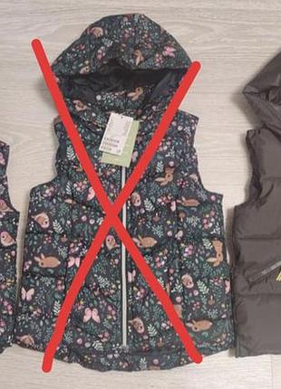Жилетка, для дівчинки, h&m, розмір 2-4 роки