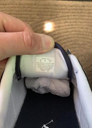 Polo ralph lauren кеди 5