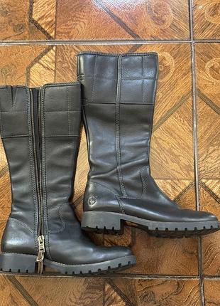 Шкіряні чоботи timberland