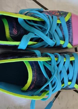 Ролики кроссовки heelys, размер 35,длина стельки 22 см 6