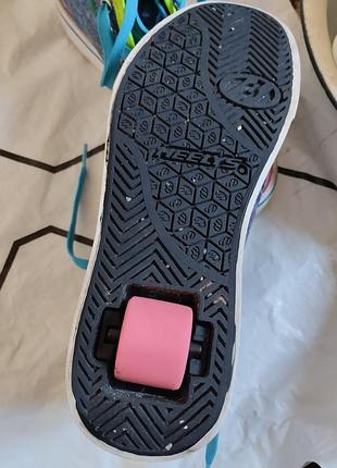 Ролики кроссовки heelys, размер 35,длина стельки 22 см 3