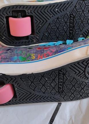 Ролики кроссовки heelys, размер 35,длина стельки 22 см 2