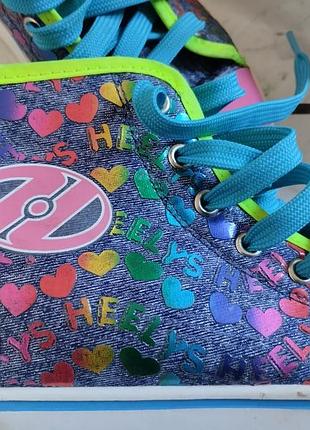 Ролики кроссовки heelys, размер 35,длина стельки 22 см 5