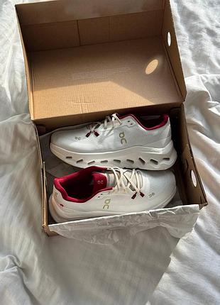Кроссовки on running cloudtilt pearl ivory red