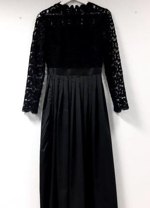 Комбинированное платье