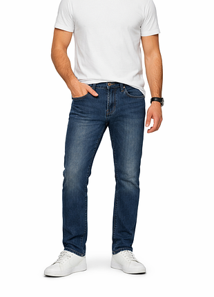 Мужские джинсы синие topman