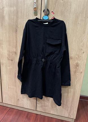 Платье в школу zara 122-128см 2